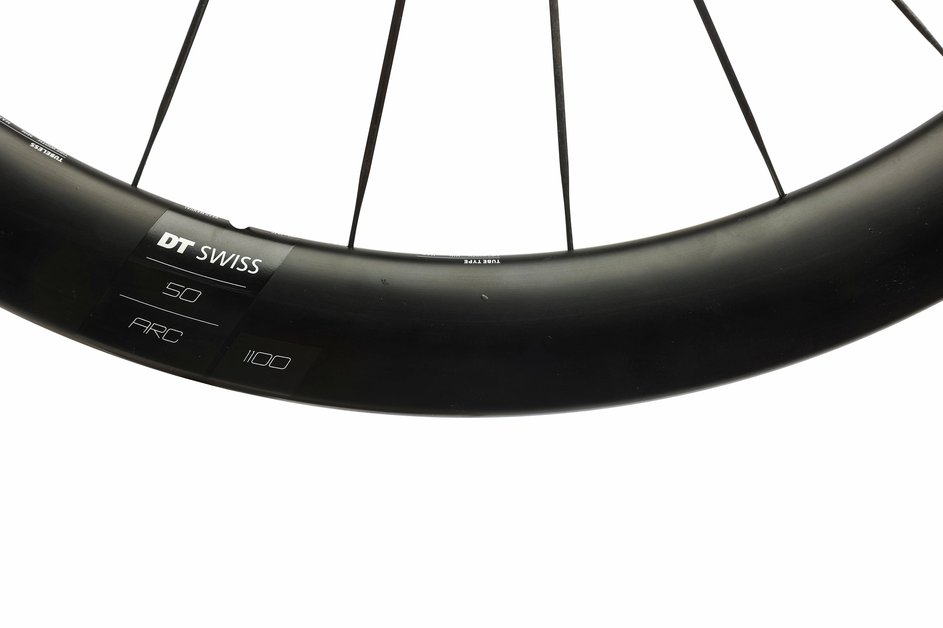 DT Swiss ARC 1100 DICUT 50 Carbon Tubeless 700c Wheelset