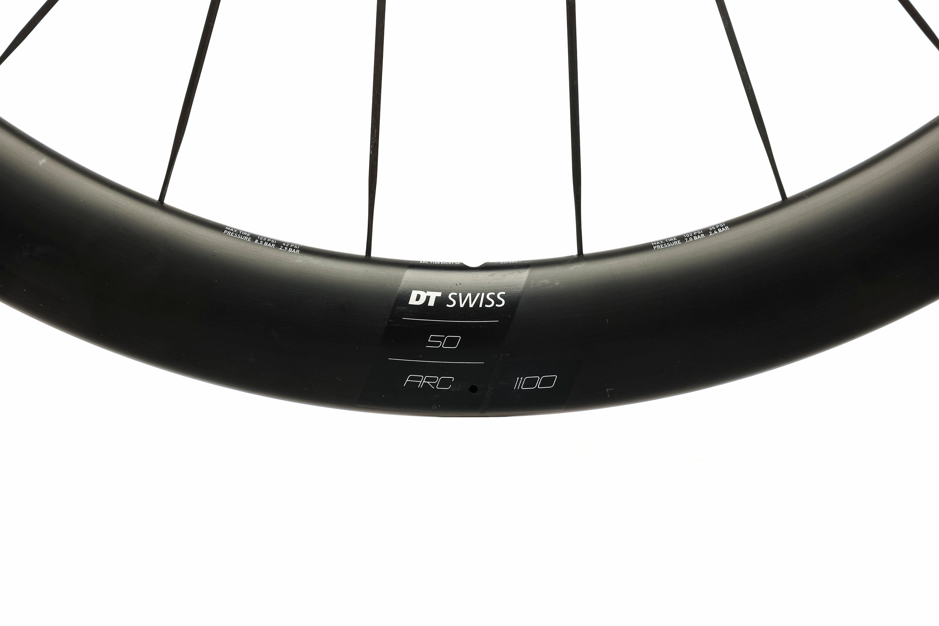 DT Swiss ARC 1100 DICUT 50 Carbon Tubeless 700c Wheelset