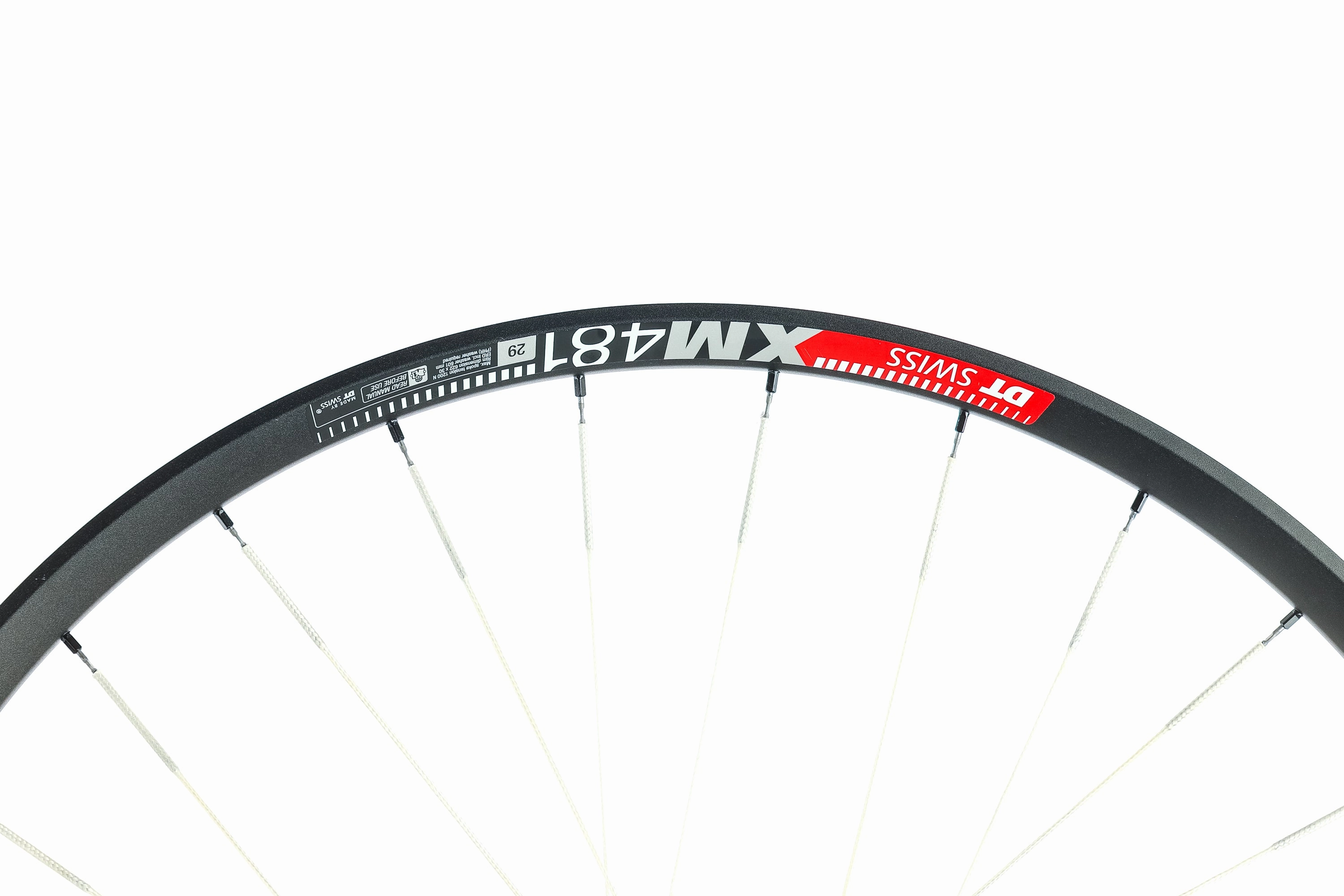 DT Swiss XM 481 Rims w/ Berd Spokes Aluminum Tubeless 29" Wheelset
