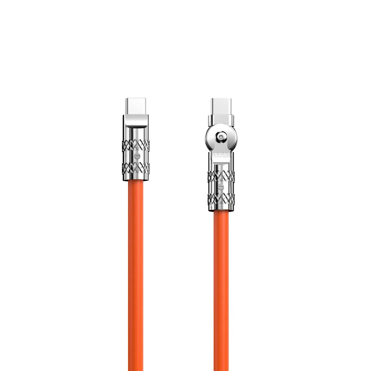 Clearance Event Dudao L24Cc Angled Usb-C To Usb-C 120W Cable 1M  - Orange