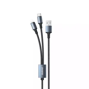 Dudao Tgl2 6A 2-In-1 Charging Cable Type C Lightning Usb Cable Grab Your Deal Today New Arrival Discount