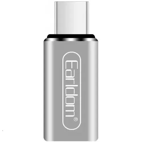 Gift Ideas Galore Dont Wait Save Today Earldom Tc10 Ios To Type C Adapter - Silver