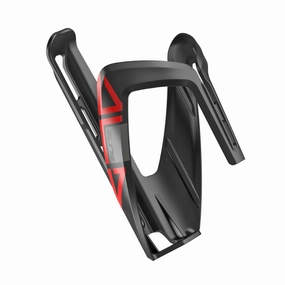 Elite Ala bottle cage - Black red