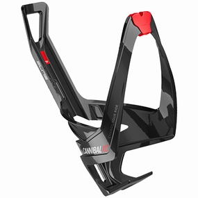 Elite Cannibal XC bottle cage - Black red