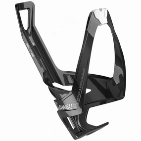 Elite Cannibal XC bottle cage - Black white