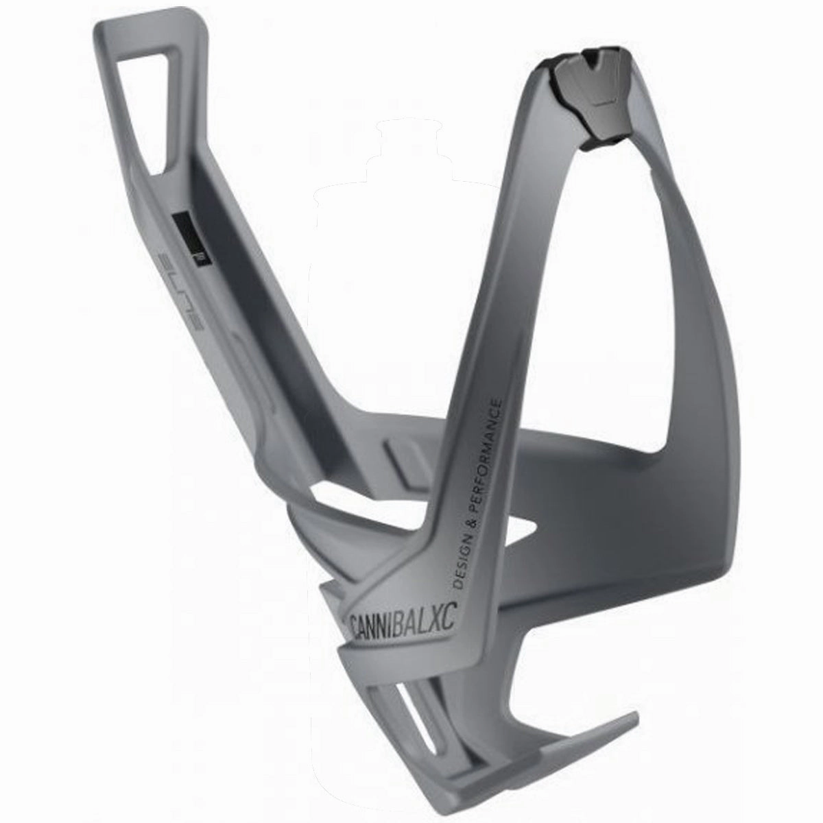 Elite Cannibal XC bottle cage - Matte grey