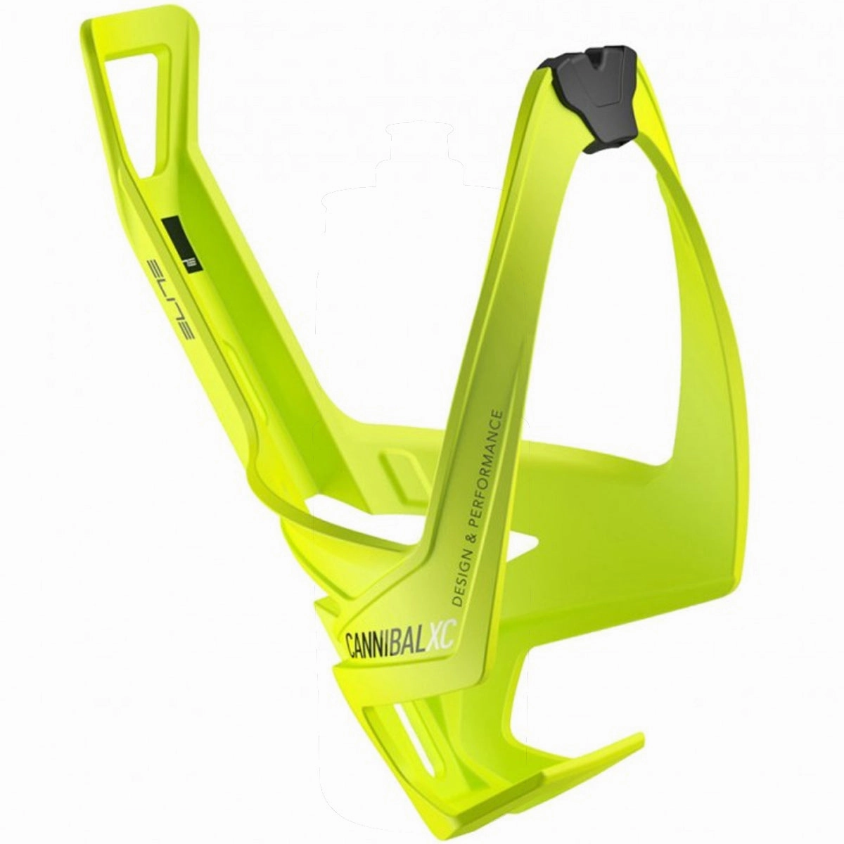 Elite Cannibal XC bottle cage - Yellow Fluo