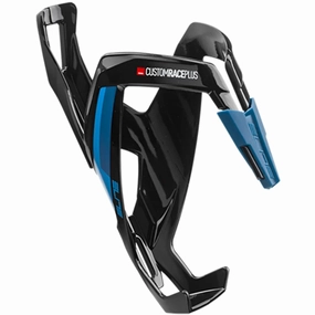 Elite Custom Race Plus Bottle Cage - Black Blue