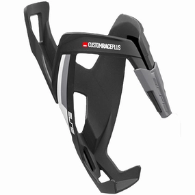 Elite Custom Race Plus bottle cage - Black grey