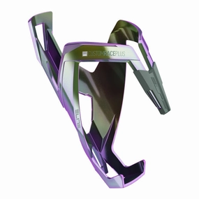 Elite Custom Race Plus bottle cage - Green purple