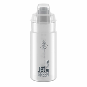 Elite Jet Green Plus Water bottle 550ml - Transparent
