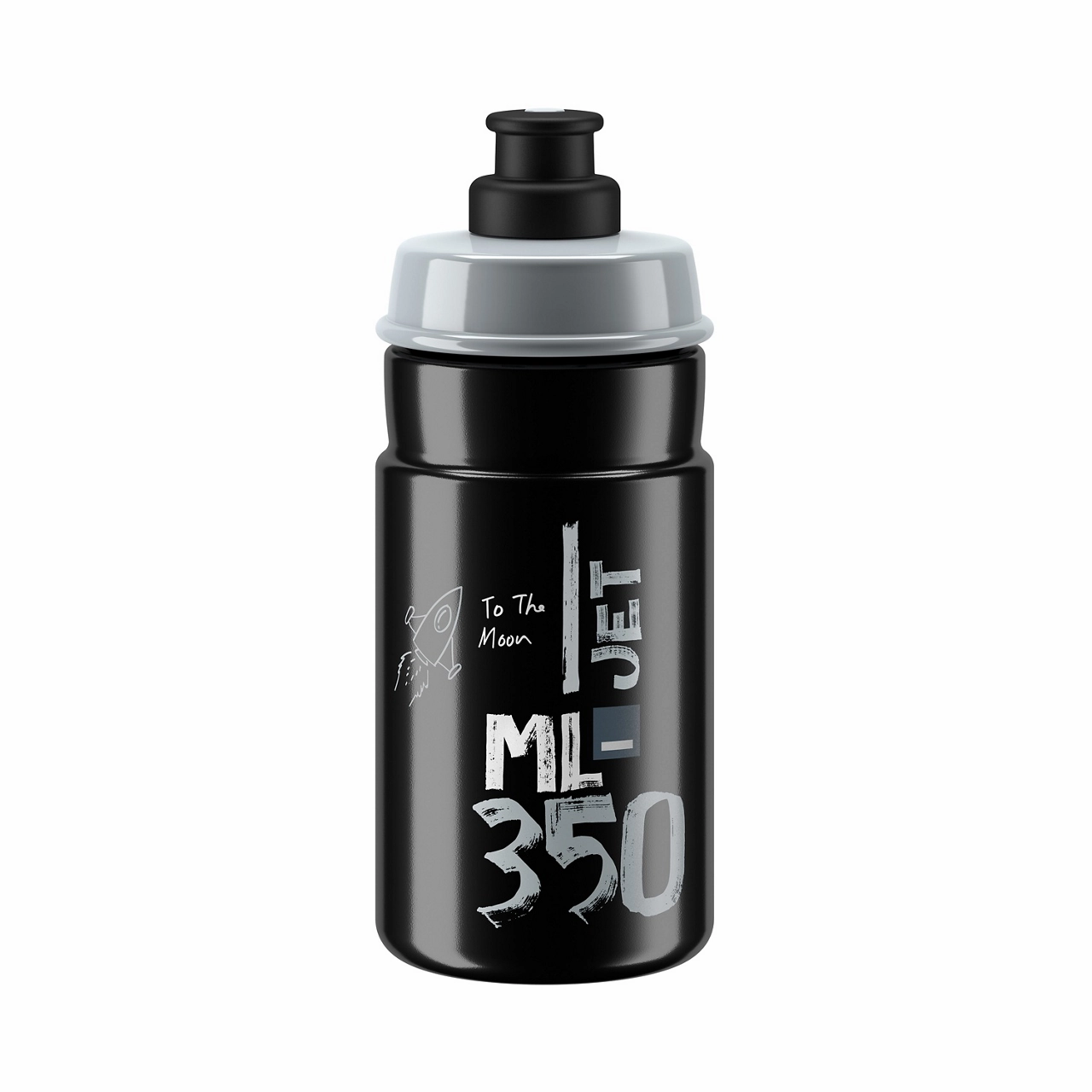 Elite Jet Logo bottle 350ml - Black