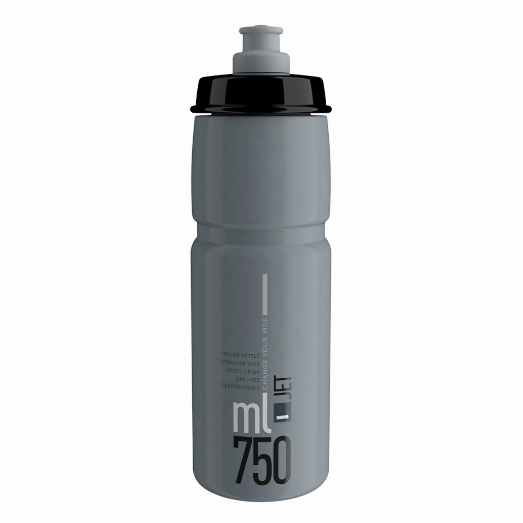 Elite Jet Logo bottle 750ml - Black