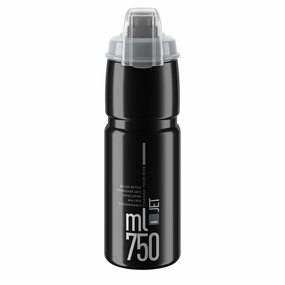 Elite Jet Plus Logo Water bottle 750ml - Black