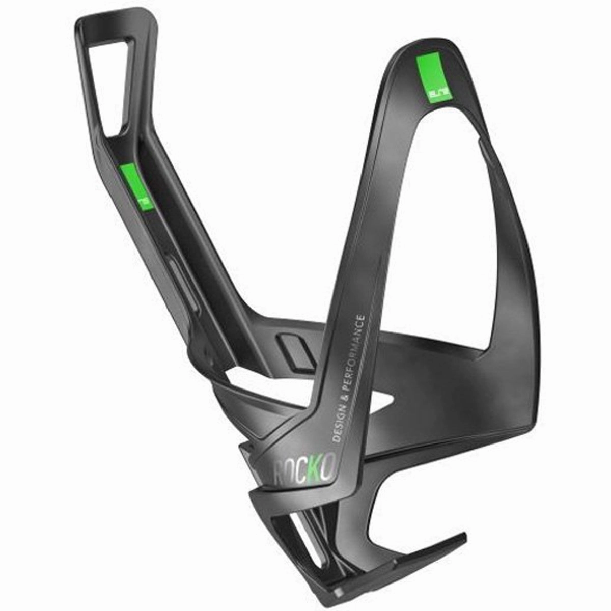 Elite Rocko Carbon bottle cage - Black green