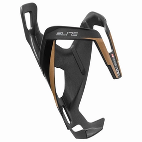 Elite Vico Carbon bottle cage - Black gold