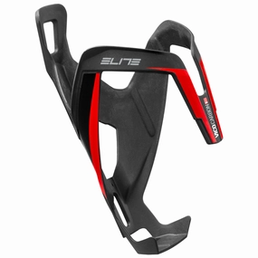 Elite Vico Carbon bottle cage - Black Red
