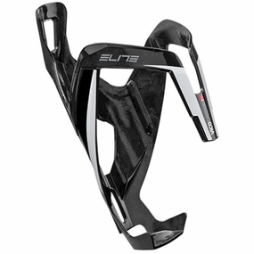Elite Vico Carbon bottle cage - Black White