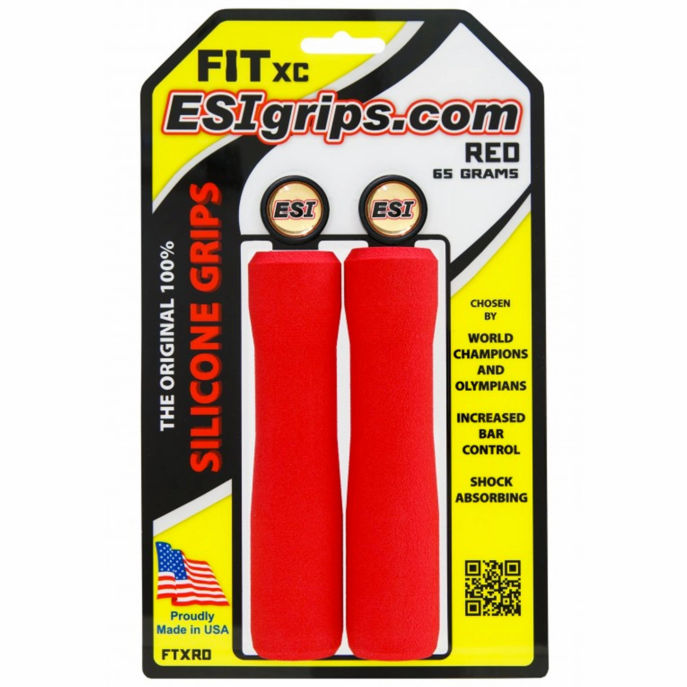 Esigrips Fit XC Grips - Red