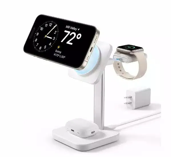 Esr 3 In 1 Watch Wireless Charging Set (Halolock) White Eu Best Deal Today