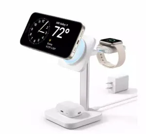 Esr 3 In 1 Watch Wireless Charging Set (Halolock) White Eu Best Deal Today