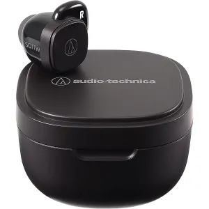 Audio-Technica Ath-Sq1Tw Wireless Earbuds With Charging Case, Black Grab It Now Shop Smart Deals