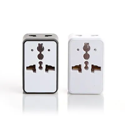 4 In 1 Plug Mini Travel Adaptor With Usb Hub Best Deal Online