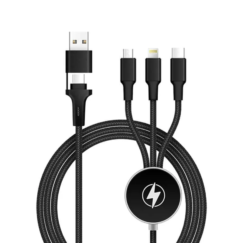 6 In1 Fast Charging Cable With Led Logo Grab Todays Deal Shop the Best Deals