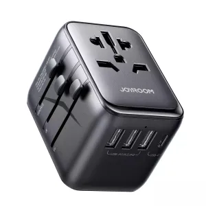 Save More Now Joyroom Jr-Tcw01 17W Universal Travel Adapter Black