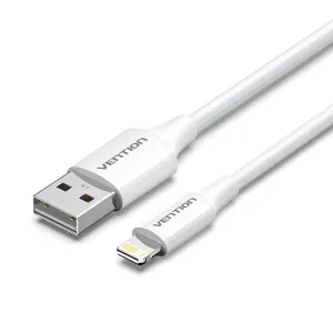 Grab Your Savings Limited Stock Deals Vention Laiwf Usb 2.0 Type-A Male To Lightning Male 2.4A Cable White 1M