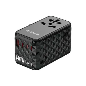 Verbatim 32125 Gan Iii Universal Travel Adapter 140W Shop Grab Savings Weekend Flash Offer