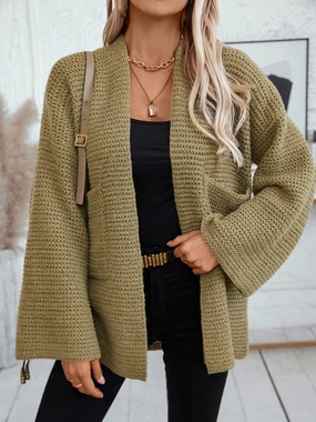 Instant Savings Inside Trending Today Steal Open Front Long Sleeve Cardigan
