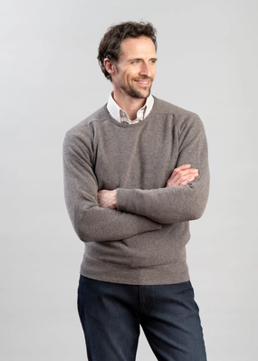 Exclusive Leven 2 Ply Lambswool Crew Neck Trending Deals Today Best Seller Deal