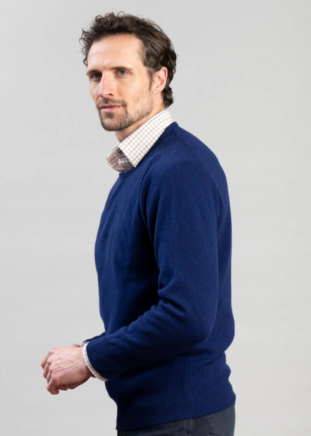 Hot Picks Today Exclusive Leven 2 Ply Lambswool Crew Neck