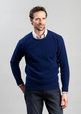 Exclusive Leven 2 Ply Lambswool Crew Neck Weekend Specials Exclusive Online Offer
