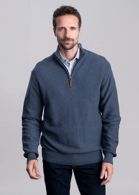 Instant Deal Today Porthleven Quarter Zip Jumper