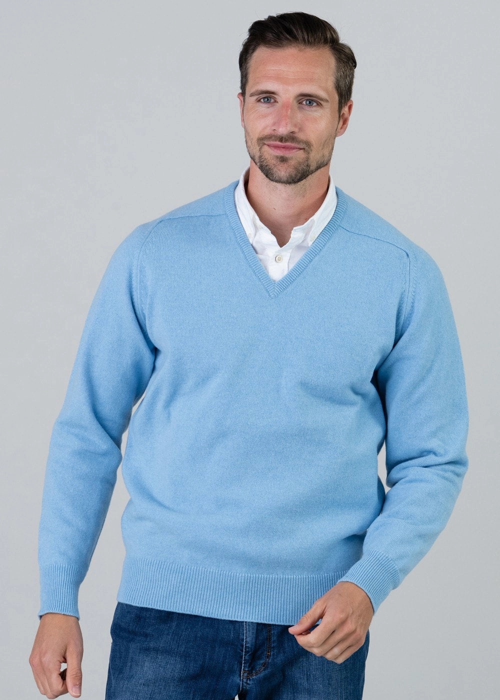 Hot Picks Today Leven 2 Ply Lambswool V-Neck