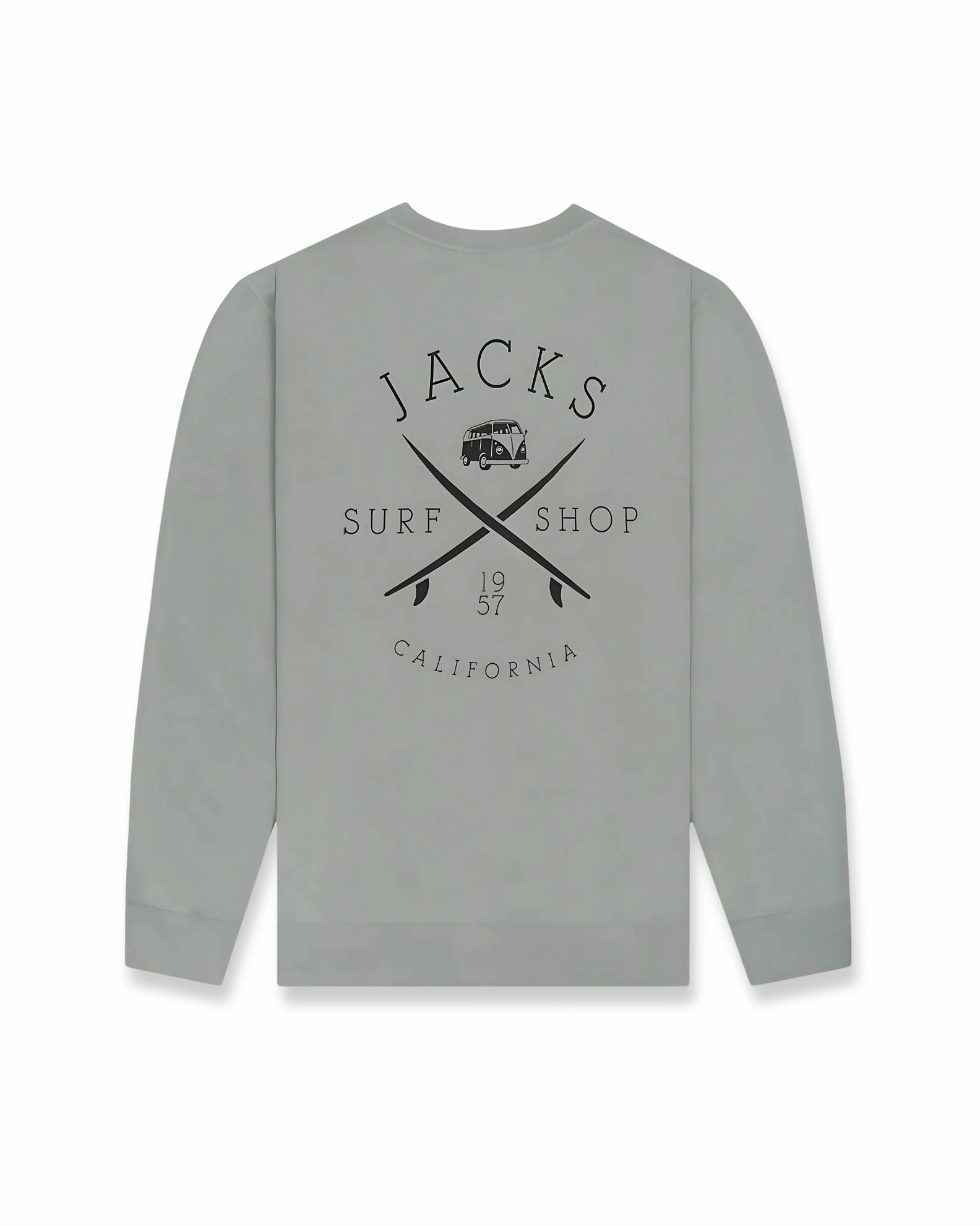 Bus Stop Pigment Crewneck Sweatshirt - Pigment Sage Hot Pick Online
