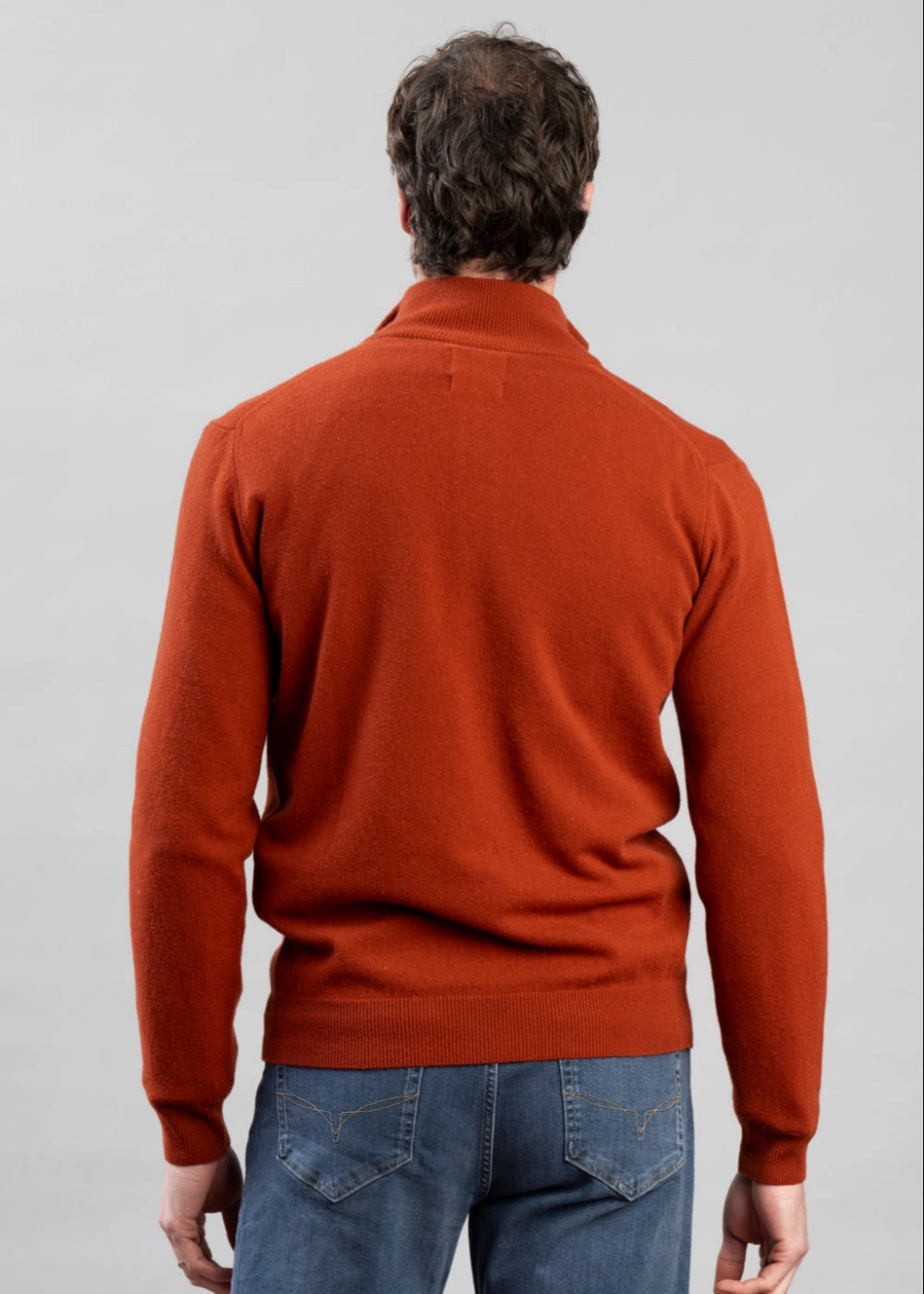 Hot Pick Sale Superfine Lambswool Half Zip