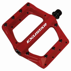 Exustar Flat BMX E-PB571 Pedals - Red