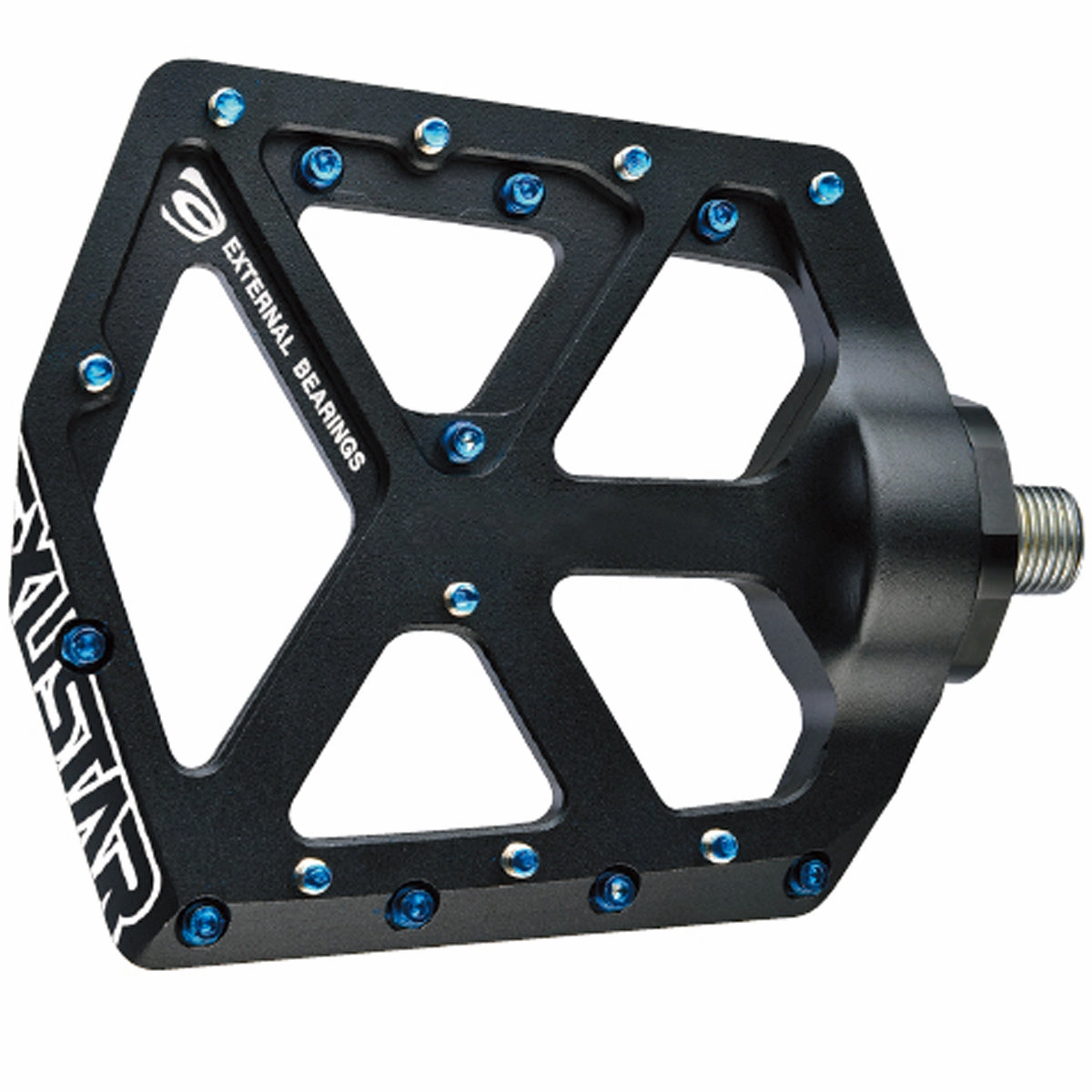 Exustar Flat E-PB67 pedals - Black