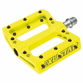 Exustar Flat PB71 pedals - Yellow
