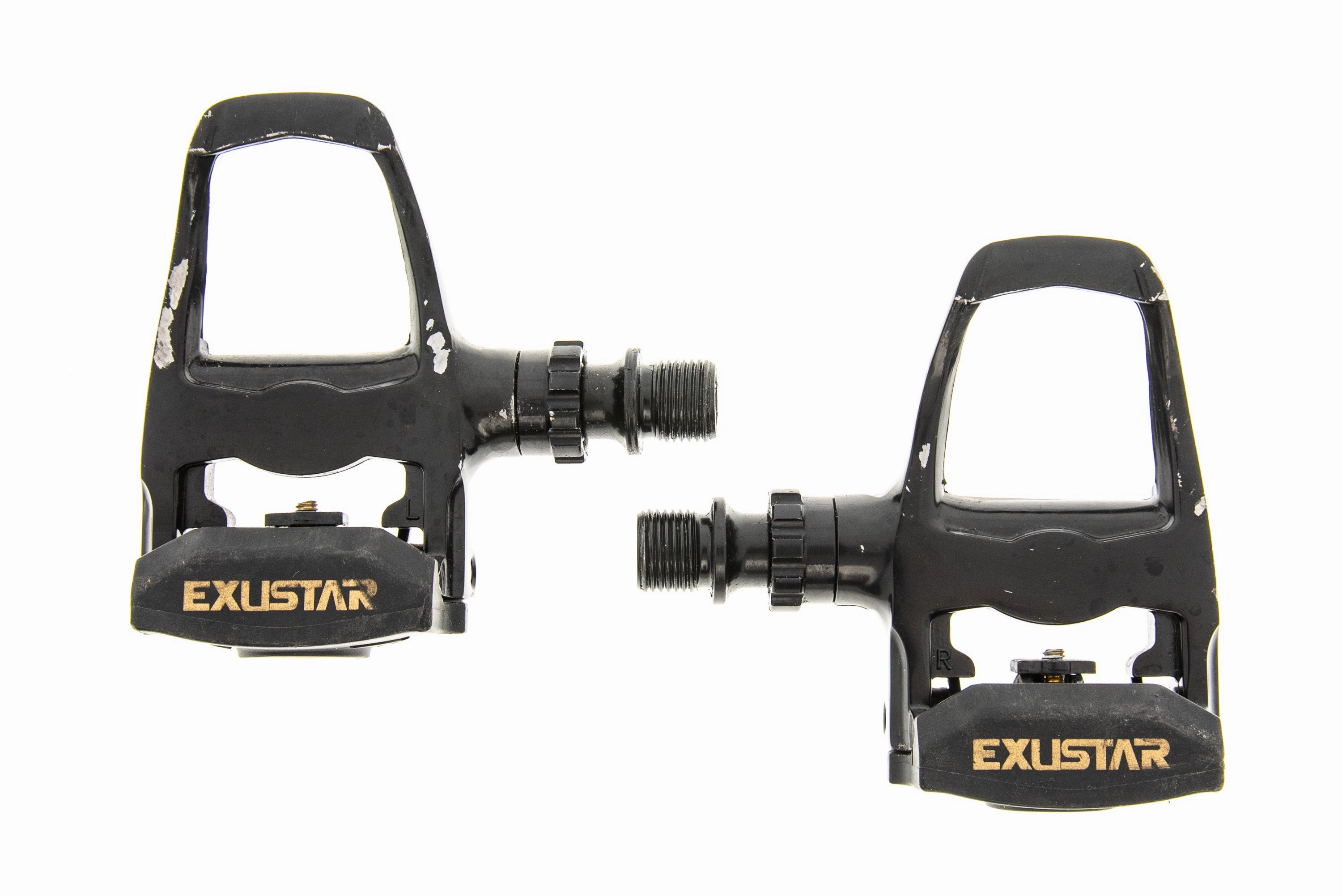 Exustar PR70 Pedals Clipless Black/Gold