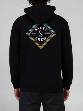 Shop Hot Deals Faded Zip Fleece - Black