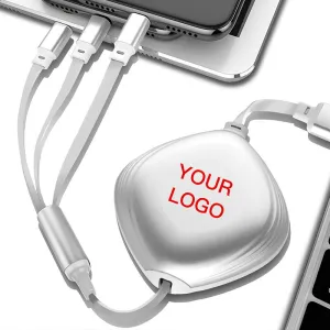 Instant Savings Deal Fast Charging 3 In 1 Retractable Cable