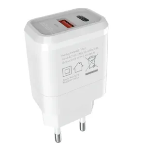Weekend Sale Special Price Drop Frenzy Faster Fac-950 Qc Pd Dual Port 20W Fast Wall Charger