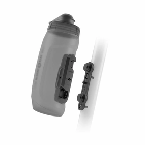 Fidlock Twist 590 water bottle   bike base - Grey