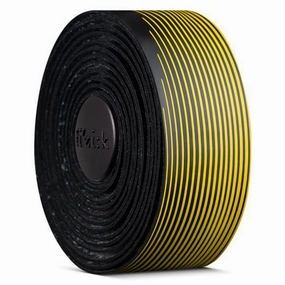 Fizik Vento Microtex Tacky bi-color handlebar tape - Black yellow