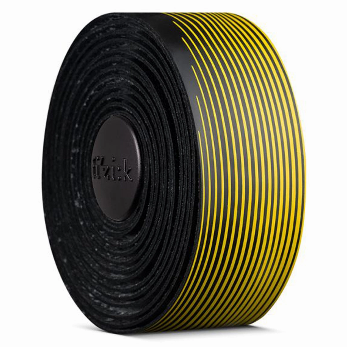 Fizik Vento Microtex Tacky bi-color handlebar tape - Black yellow