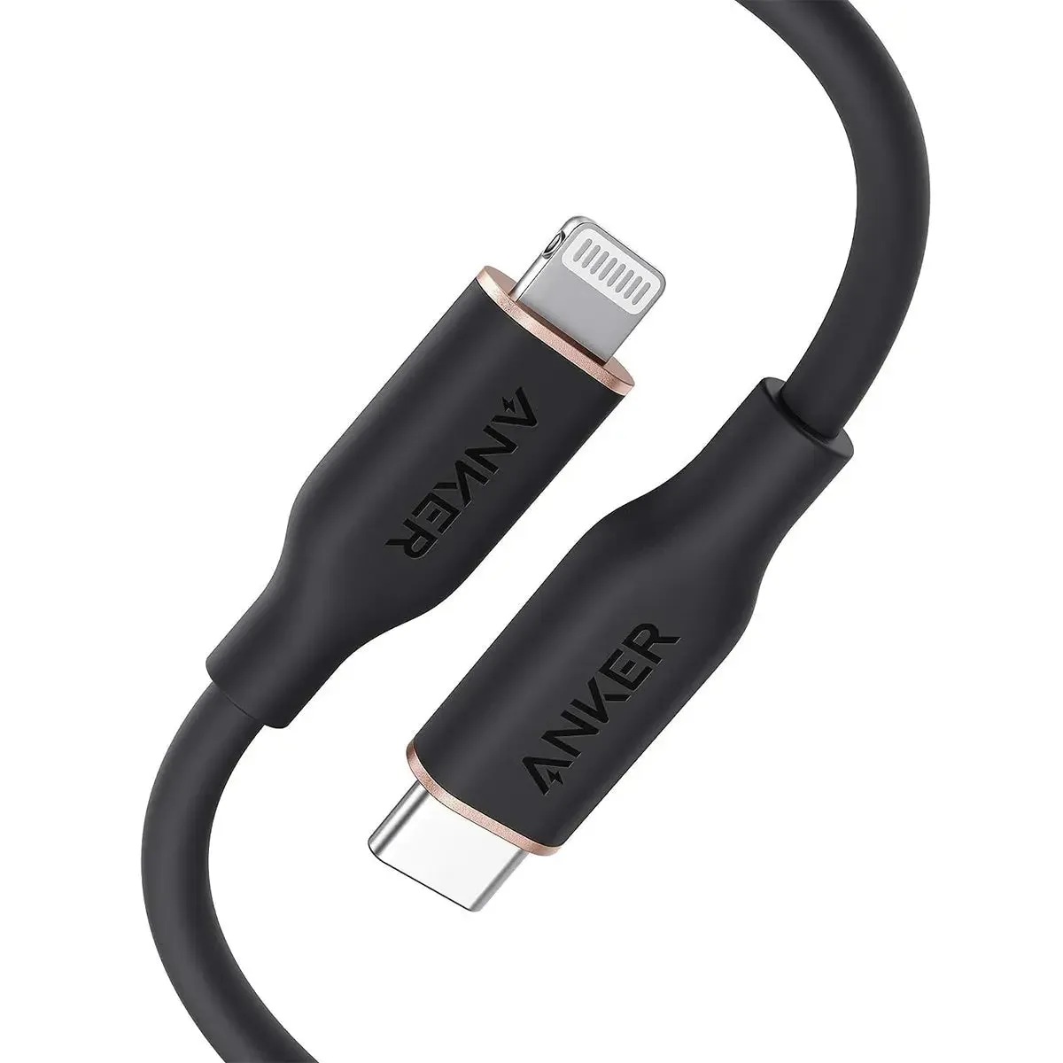 Anker 641 Powerline Iii Flow Usb-C To Lightning Cable 3Ft Black Limited Stock Alert Big Hot Sale